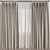 Versatile Curtain Model for Vray and Corona 3D model small image 1