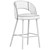 LV 102 Modern Stool 3D model small image 4