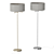 Elegant Fleur Floor Lamp 3D model small image 2