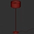 Elegant Fleur Floor Lamp 3D model small image 4