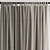 Elegant Window Drapes 3D model small image 2