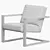 Brookline Chair: Stylish and Versatile Seating 3D model small image 4