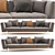 Elegant Let It Be Sofa 3D model small image 1