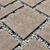 Pebble N10 Paving Tile: High-Quality Texture, Smooth Geometry 3D model small image 1