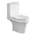 Sleek Damixa Skyline Toilet 3D model small image 1