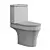 Sleek Damixa Skyline Toilet 3D model small image 3