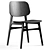 Fredericia Soborg Wood Chair 3D model small image 2