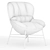 Elegant Ditre Softy Armchair 3D model small image 4