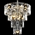 Eichholtz Amazone Chandelier: Elegant Lighting Statement 3D model small image 1