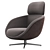 Elegant Minotti Russell Armchair 3D model small image 2