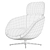 Elegant Minotti Russell Armchair 3D model small image 5