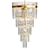 Elegant YARA L Chandelier: Timeless Beauty 3D model small image 1