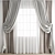 Polygonal Model Curtain 3D model small image 1