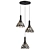 Elegant Velante Pendant Chandelier 3D model small image 1