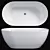 Luxurious ClearStone Formoso Bath 3D model small image 1