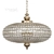 Timeless Elegance: Lucille Crystal Chandelier 3D model small image 1