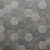 Hex Gray Concrete Tile Material 3D model small image 4