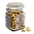 Fido Jar with Walnuts - High-Quality Food Set 3D model small image 1