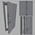 Elegans 800: Siberian Crafted Custom Doors 3D model small image 3