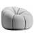 Modern Marshmellow Swivel Chair 3D model small image 4