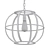 Stylish Industrial Metal Pendant 3D model small image 2