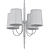 Lawton 4 Light Chandelier: Elegant Illumination 3D model small image 2