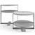 Elegant B&B Italia Eileen Tables 3D model small image 6