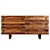 Sophisticated Rustic Sideboard 3D model small image 2