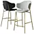 Sleek Holly Stool: Calligaris 3D model small image 1