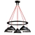 MW Light Formula: Stylish Pendant Chandelier 3D model small image 1