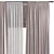Refined Curtain with Reinforced Structure 3D model small image 3