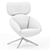 Elegant Tortuga Armchair: Comfortable and Stylish 3D model small image 2