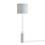 Sleek Metal Base Floor Lamp 3D model small image 2