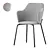 Modern Dwight Armchair: Stylish and Comfortable 3D model small image 1