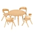 Circus Wood Dining Set 3D model small image 2