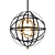 Elegant Rondure Pendant Light 3D model small image 1