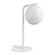 Grant Gold White Table Lamp 3D model small image 2