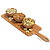 Wooden Serving Board with Nuts 3D model small image 2