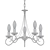 Elegant Trafford Pendant Light 3D model small image 2