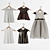 Fashionista's Dream: Complete Women's Clothing Set 3D model small image 2