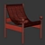  Elegant Ouro Preto Armchair: Timeless Design 3D model small image 5