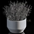 Elegant Plants Bouquet Vase 13 3D model small image 5