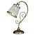 Elegant Bronze Table Lamp 3D model small image 4