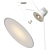 Amisol: Adjustable Pendant Lamp 3D model small image 1