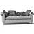 Elegant Tufted Sofa: Arcadia 3D model small image 4