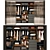 Modern Stylish Wardrobe with Customizable Design 3D model small image 1