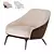 Luxury Whitney Armchair: Elegant Longhi Design 3D model small image 1