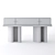 Contemporary Shinto Console Table 3D model small image 3