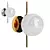 Elegant B.LUX C Ball Wall Lamps 3D model small image 1