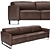 Natuzzi Italia Sophy Sofa 3D model small image 2